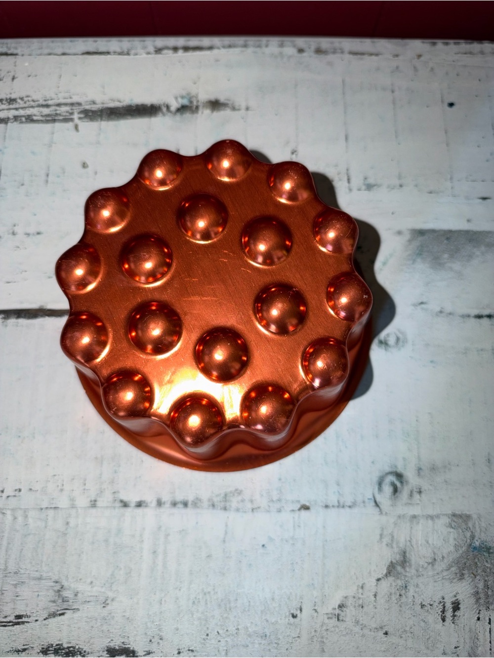 Vintage Copper-tone Jello/Cake Mold